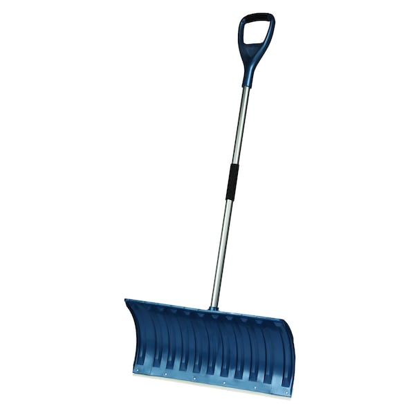 Emsco Group Northern Lites Plus 25in Poly Pusher Snow Shovel, Lightweight Snow Rolling Design 1186-1 - main